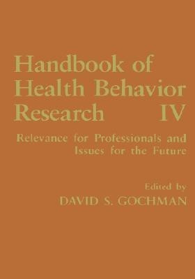 Handbook of Health Behavior Research IV(English, Hardcover, unknown)