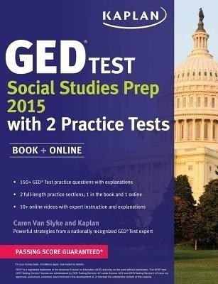 Kaplan GED Test Social Studies Prep 2015(English, Paperback, Van Slyke Caren)