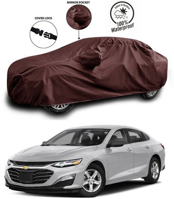 ANTHUB Car Cover For Chevrolet Cruze (With Mirror Pockets)(Brown)