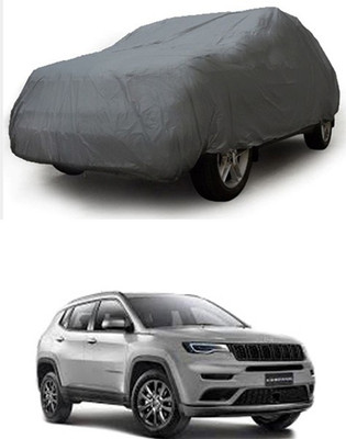 ZTech Car Cover For Jeep Compass Facelift (Without Mirror Pockets)(Grey)