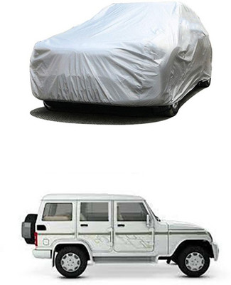 ZTech Car Cover For Mahindra Bolero (Without Mirror Pockets)(Silver)