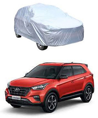 ZTech Car Cover For Jeep Compass (Without Mirror Pockets)(Silver)