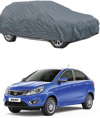Toy Ville Car Cover For Tata Zest (Without Mirror Pockets)(Grey)