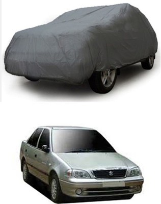 W proof Car Cover For Maruti Suzuki Esteem (Without Mirror Pockets)(Grey)