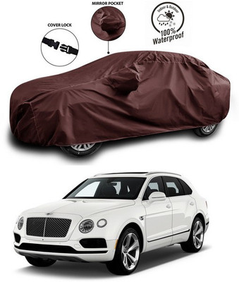 ANTHUB Car Cover For Bentley Bentayga (With Mirror Pockets)(Maroon)