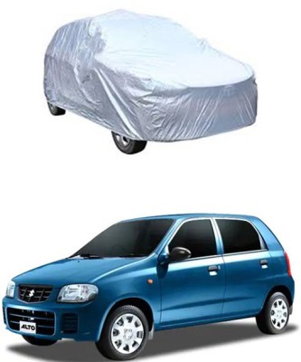 ZTech Car Cover For Maruti Suzuki Alto (Without Mirror Pockets)(Silver)