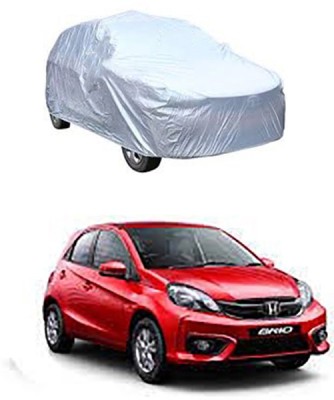 ZTech Car Cover For Honda Brio (Without Mirror Pockets)(Silver)