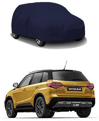Toy Ville Car Cover For Maruti Suzuki Vitara (Without Mirror Pockets)(Blue)