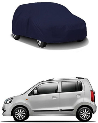Toy Ville Car Cover For Maruti Suzuki WagonR (Without Mirror Pockets)(Blue)