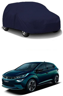 Toy Ville Car Cover For Tata Altroz EV (Without Mirror Pockets)(Blue)