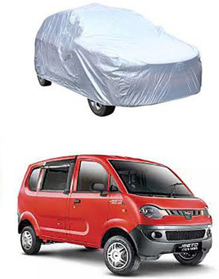 Toy Ville Car Cover For Mahindra Jeeto (Without Mirror Pockets)(Silver)