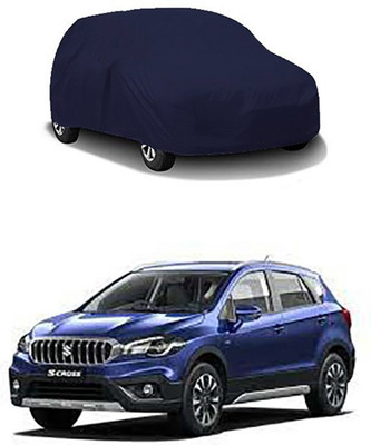ZTech Car Cover For Maruti Suzuki S-Cross (Without Mirror Pockets)(Blue)