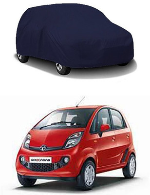 Toy Ville Car Cover For Tata Nano Genx (Without Mirror Pockets)(Blue)