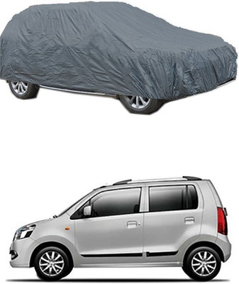 Toy Ville Car Cover For Maruti Suzuki WagonR (Without Mirror Pockets)(Grey)