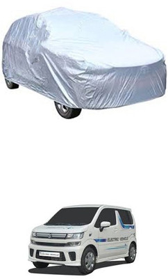Toy Ville Car Cover For Maruti Suzuki Wagon R EV (Without Mirror Pockets)(Silver)