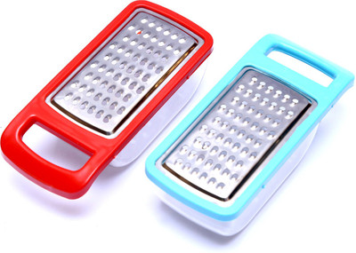 VIJAY EXPORT Cheese Grater/ Vegetable Shredder with Handle. Vegetable Grater with storage box Vegetable & Fruit Grater(2)