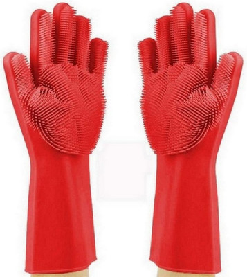 Masox Store Wet and Dry Glove Set(Medium Pack of 4)