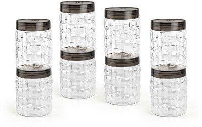 cello Plastic Utility Container  - 1500 ml(Pack of 8, Grey)