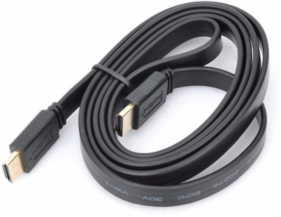 Finearts 1.5mtr Flat Hdmi Cable Compatible With Pc Laptop Tv 1.5