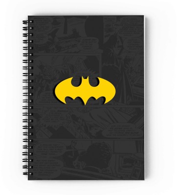 epheriwala Batman Comic A5 Diary Ruled 160 Pages(Black)