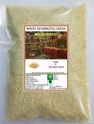 WILD FOREST White Sesame Seeds White Sesame Seeds(400 g)