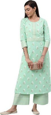 AKIKO Women Kurta Palazzo Set