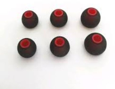 Hoppokart V07-HC-SET-3 In The Ear Headphone Cushion(Pack of 6, Black)