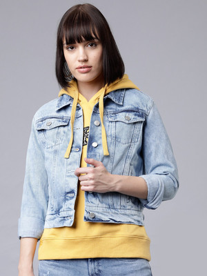 Tokyo Talkies Full Sleeve Solid Women Jacket