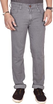 JUST BLACK Regular Men Grey Jeans