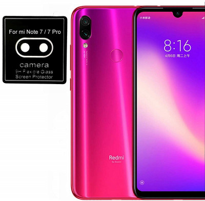MSONS Back Camera Lens Glass Protector for Redmi Note 7, Note 7 Pro | Camera Lens Protector With Flexible Tempered Glass(Pack of: 1)