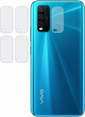 Clickbit Back Camera Lens Glass Protector for VIVO Y30(Pack of: 5)
