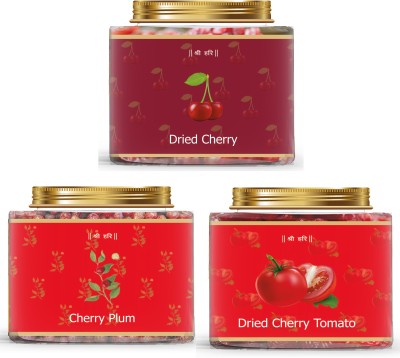 AGRI CLUB Dry Fruits Dried Cherry Tomato,Cherry Plum, Dried Cherry 250gm Eachâ¦ Cherries(3 x 250 g)