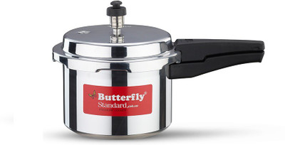 Butterfly 5 L Outer Lid Induction Bottom Pressure Cooker(Aluminium)