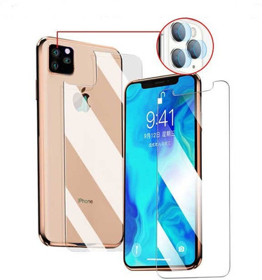 SIMBU Front and Back Screen Guard for VIDEOCON V7500(Pack of 3)
