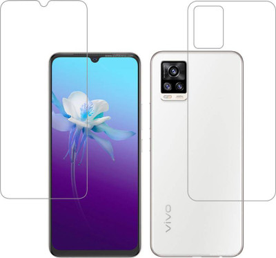 TevarSmart Front and Back Tempered Glass for Vivo V20(Pack of 2)