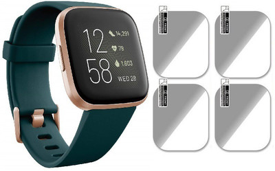 Olonga Screen Guard for Pack of 4 fitbit Versa 2(Pack of 4)