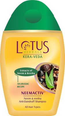 LOTUS Herbal Kera-Veda Neactiv Anti-Dandruff Shampoo 150 ml Pack of 2(300 ml)