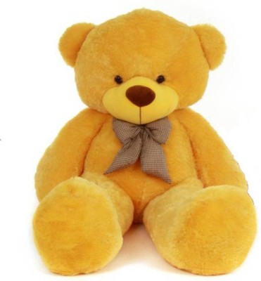 Gifteria 3 FEET STUFF TEDDY BEAR BEAUTIFUL/GIANT TEDDY / GIFT FOR GIRLFRIEND/VALENTINES DAY GIFT/NEW YEAR GIFT/ GIFT FOR SOMEONE SPECIAL/ PREMIUM QUALITY/TEDDY BEAR/ SOFT TOYS/ STUFF TOYS LOVELY TEDDY BEAR  - 89.3 cm(Yellow)