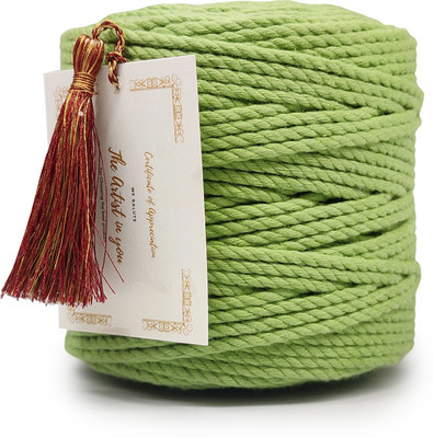 KnottyThread Green Thread(100 m Pack of1)
