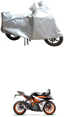 ZTech Two Wheeler Cover for KTM(Silver)