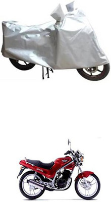 ZTech Two Wheeler Cover for Kinetic(Silver)