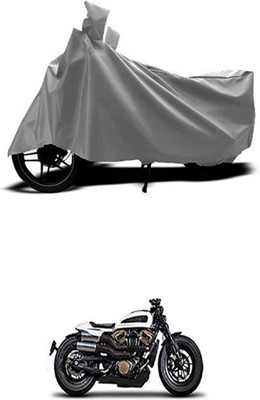 ZTech Two Wheeler Cover for Harley Davidson(Grey)