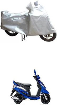 ZTech Two Wheeler Cover for Mahindra(Rodeo RZ, Silver)