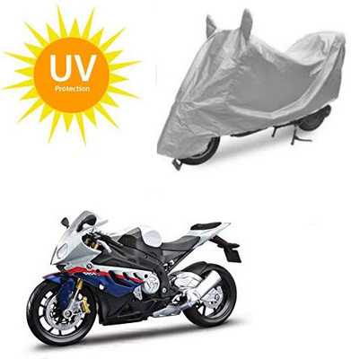 SRENTERPRISES Two Wheeler Cover for BMW(X1, Silver)
