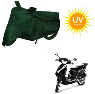 RPSENTTERPR Waterproof Two Wheeler Cover for Lohia(Oma Star, Green)