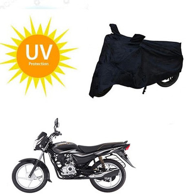 Mdstar Waterproof Two Wheeler Cover for Bajaj(Platina 100 DTS-i, Black)
