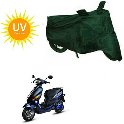 RPSENTTERPR Waterproof Two Wheeler Cover for Hero(Electric Cruz, Green)
