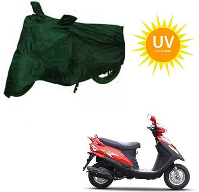 RPSENTTERPR Waterproof Two Wheeler Cover for Mahindra(Flyte, Green)