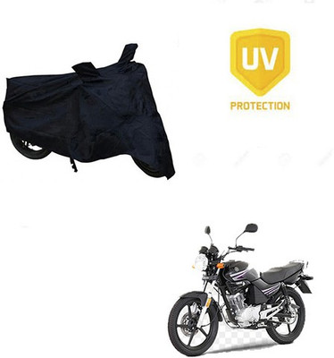 SRENTERPRISES Two Wheeler Cover for Yamaha(Libero, Black)