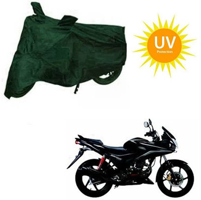 RPSENTTERPR Waterproof Two Wheeler Cover for Honda(CBF Stunner, Green)